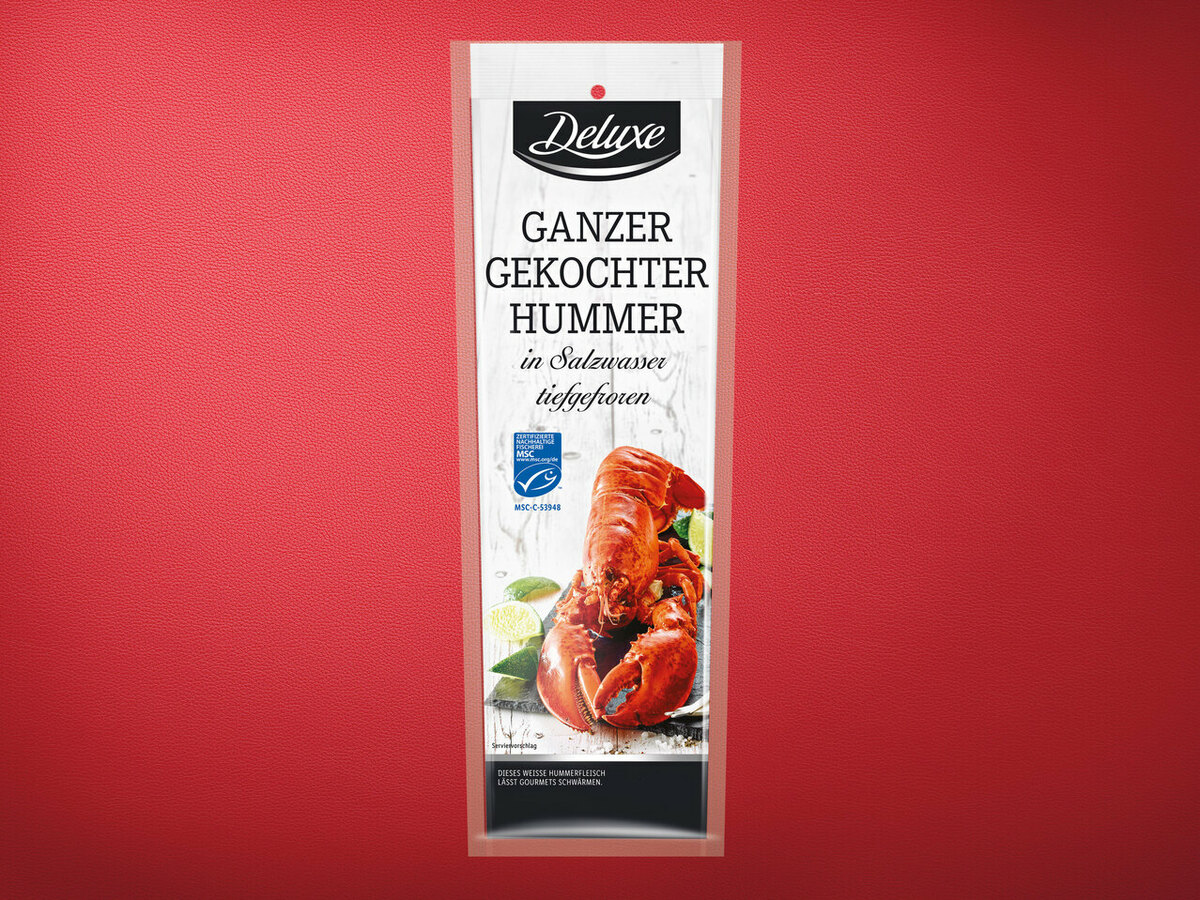 Bild 1 von Deluxe MSC Ganzer gekochter Hummer