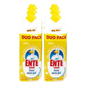 WC-Ente Total Aktiv Gel Citrus 2x750ml, 6er Pack