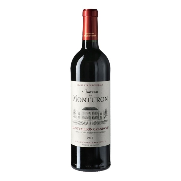 Bild 1 von Château de Monturon Saint Emilion Grand Cru 14,0 % vol 0,75 Liter