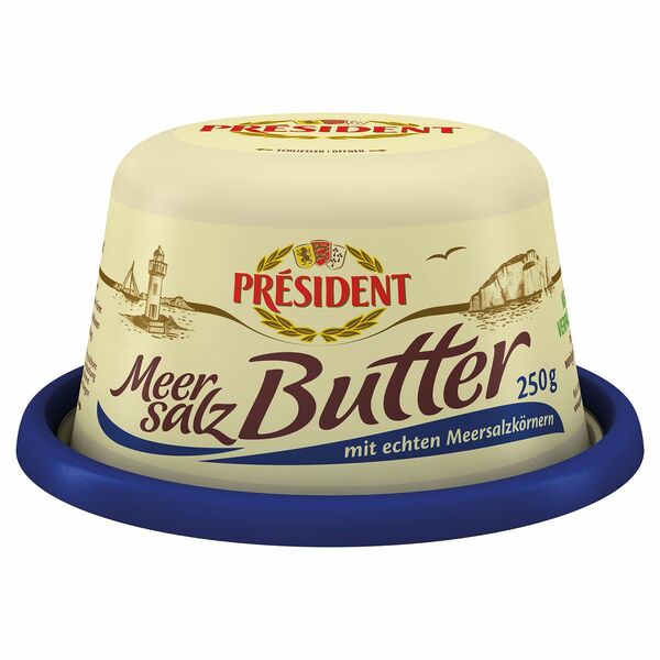 Bild 1 von PRÉSIDENT Meersalz Butter 250 g