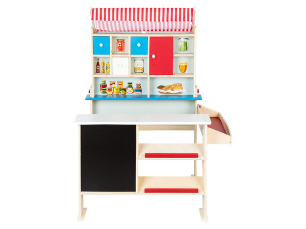 Bild 2 von Playtive Holz Kaufladen, mit Markise und Angebotstafel