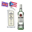 Bild 1 von Bacardi Carta Blanca, Razz oder Bombay London Dry Gin