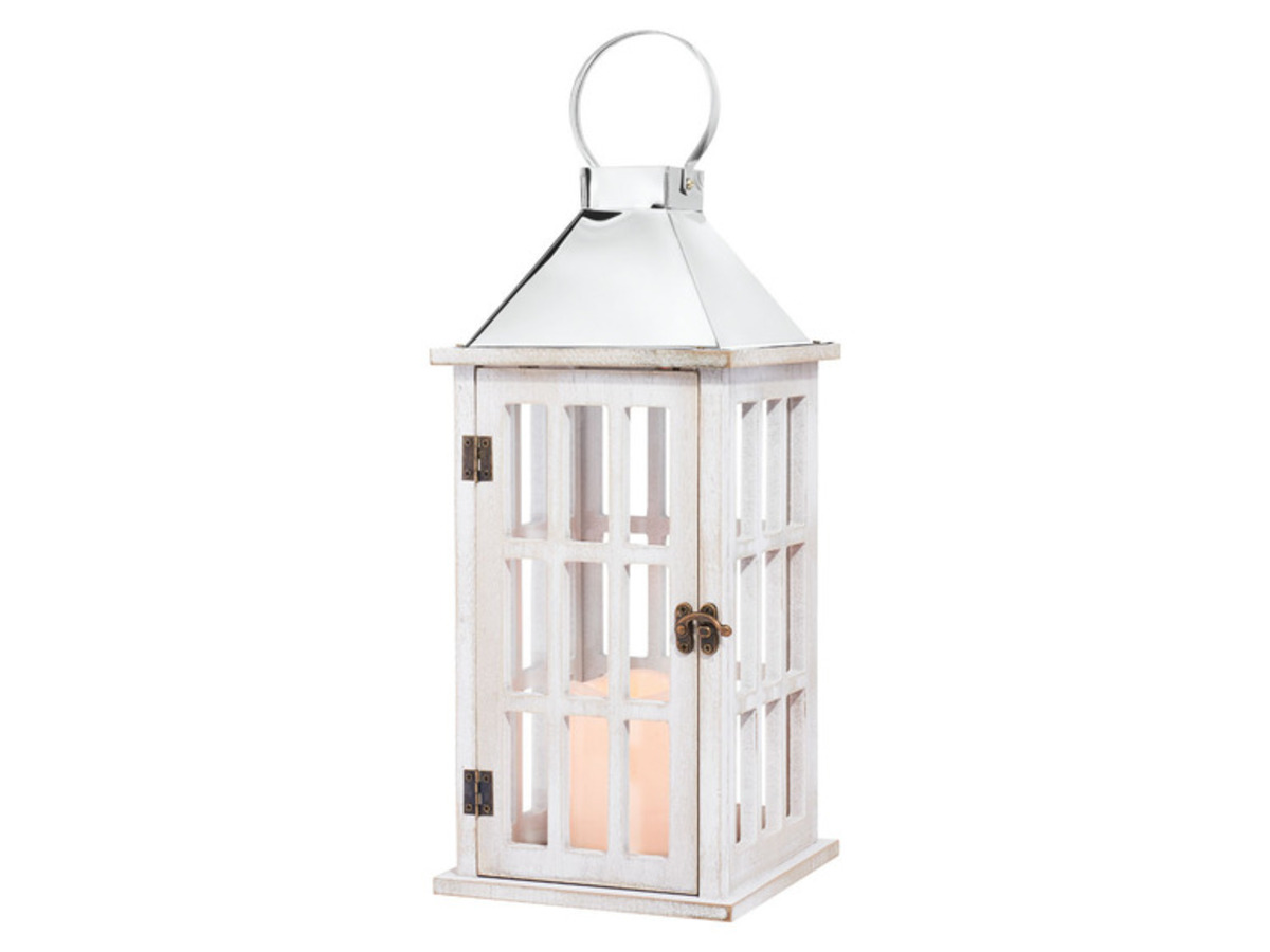 Bild 3 von LIVARNO home LED-Laterne, rustikalen Landhaus-Stil