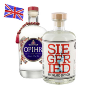 Siegfried Rheinland Gin, Canaima Small Batch Gin oder Ophir Oriental Spiced