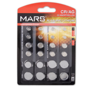 MARS  Knopfzellen CR/AG