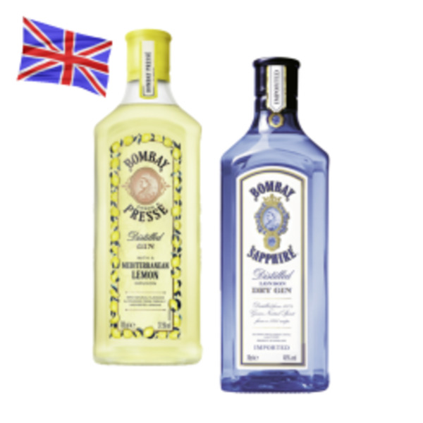 Bild 1 von Bombay Sapphire London Dry Gin, Bramble oder Citron Pressé