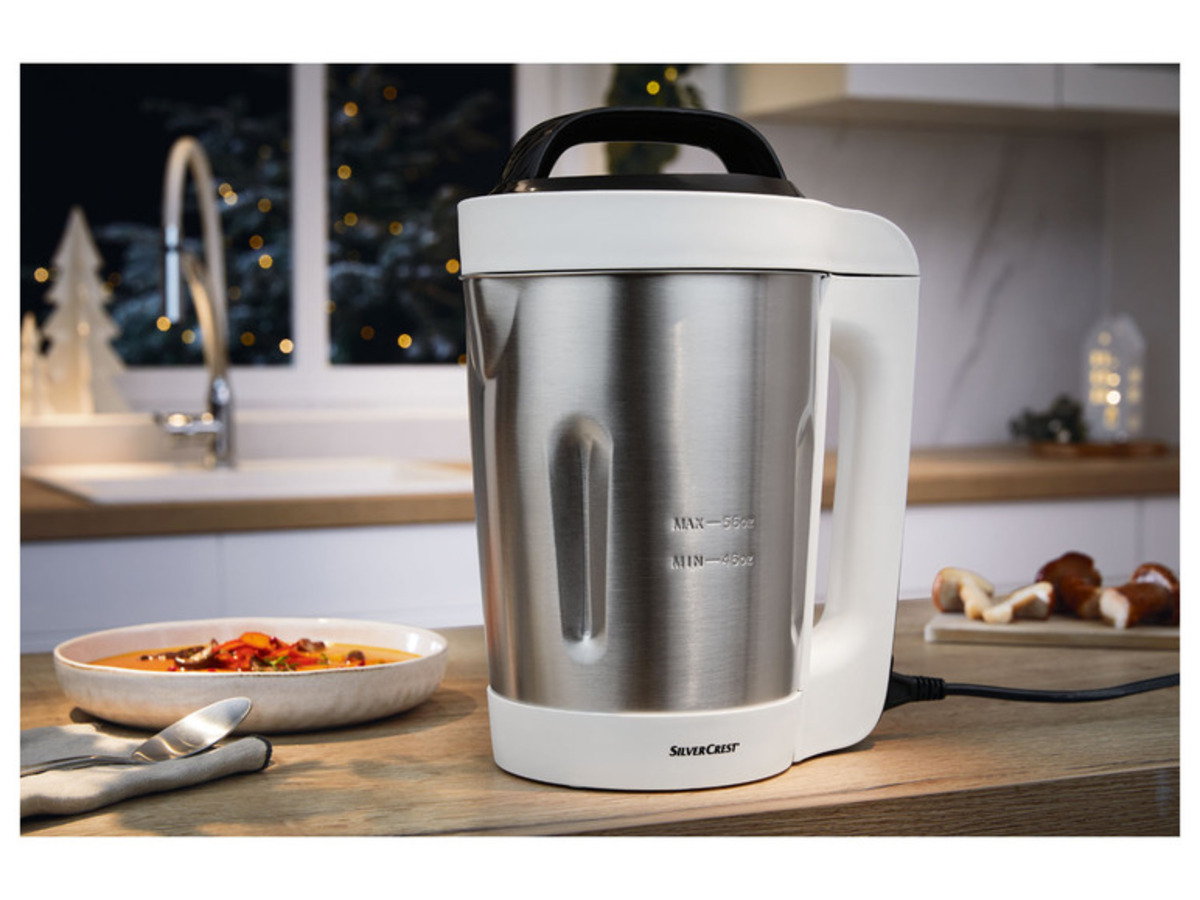 SILVERCREST Mixer mit Kochfunktion »SMK 1000 B3/ SOMK 1000 B3« von Lidl