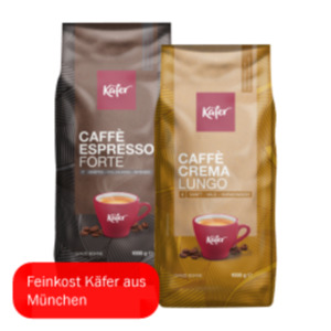 Käfer Caffe Crema oder Espresso