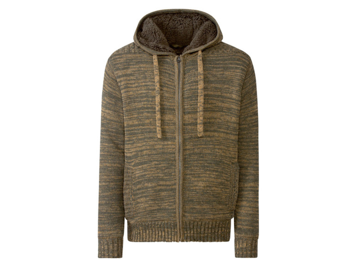 Bild 4 von LIVERGY Herren Grobstrickjacke mit Kapuze, gefüttert