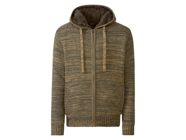 Bild 4 von LIVERGY Herren Grobstrickjacke mit Kapuze, gefüttert