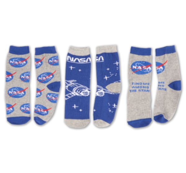 Bild 1 von NASA Kinder-Socken