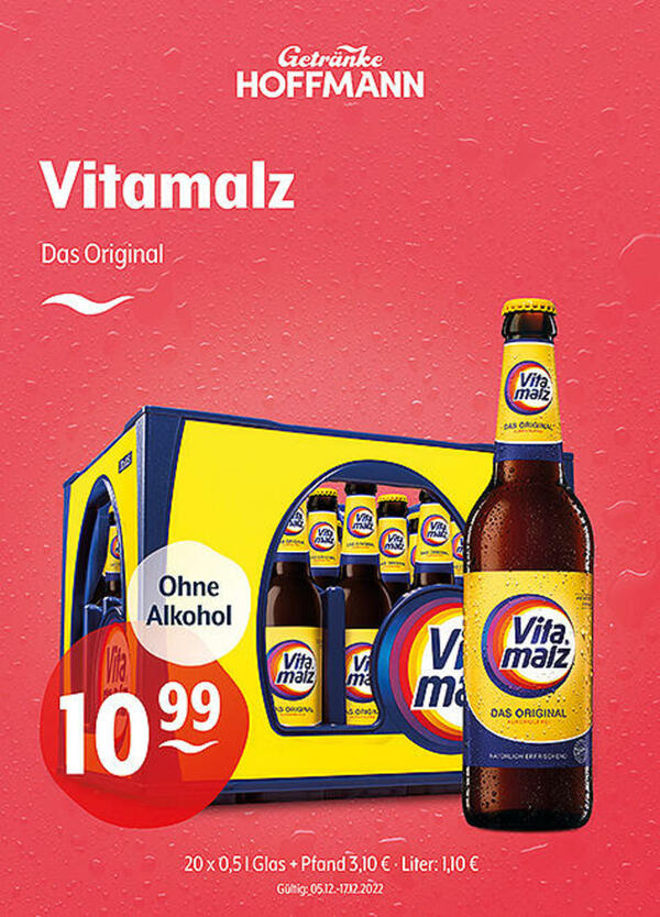 Bild 1 von Vitamalz Das Original
ohne Alkohol