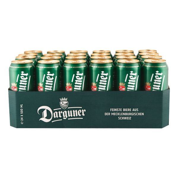 Bild 1 von Darguner Pils 4,9 % vol 0,5 Liter, 24er Pack