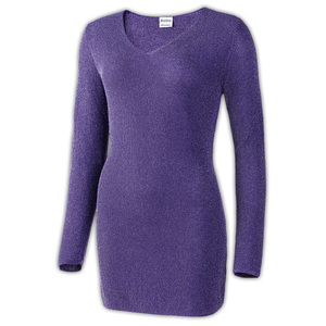 Manou Eleganter Long-Pullover