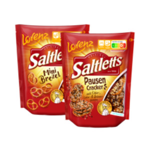 Lorenz Saltletts Cracker, Mini Brezel, Mini Bagels oder Naturals