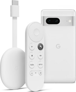 Pixel 7 (128GB) Smartphone snow inkl. Chromecast mit Google TV (HD)