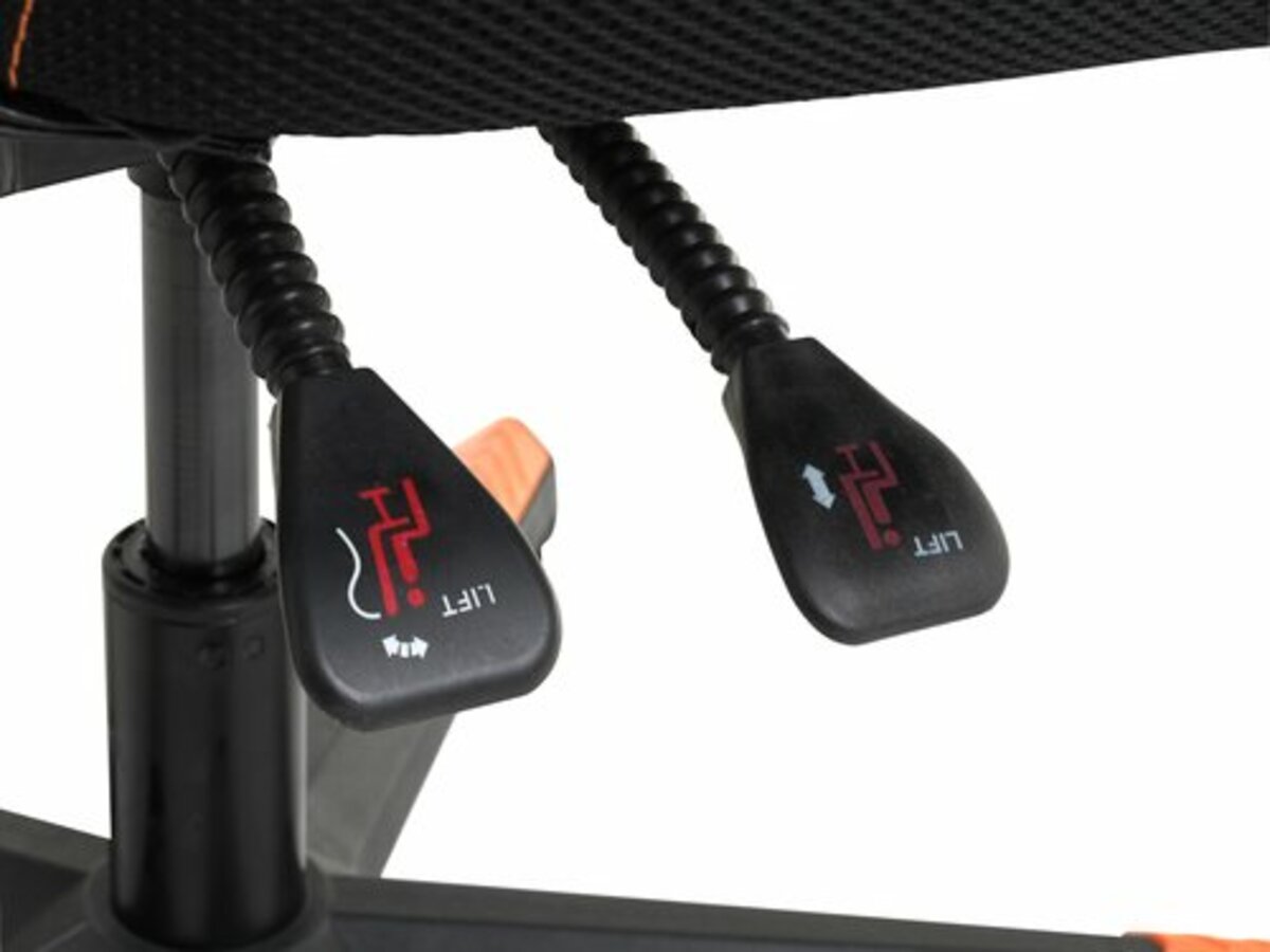 Bild 2 von Gaming-Stuhl GAMBORG schwarz/orange