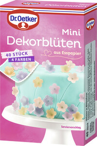 Dr.Oetker Mini Dekorblüten 40ST