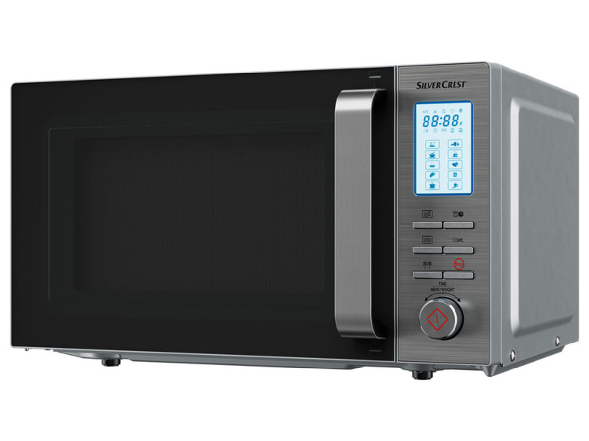 Bild 1 von SILVERCREST Mikrowelle digital »SMW 800 F2 silber«, 1200 W