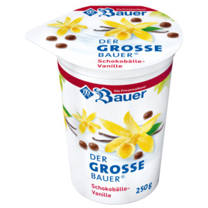 Bauer Joghurt mild Vanille Schokoballs 250g