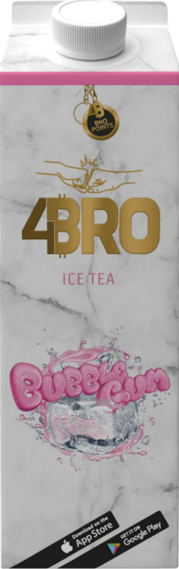 Bild 1 von 4Bro Ice Tea Bubble Gum 1L