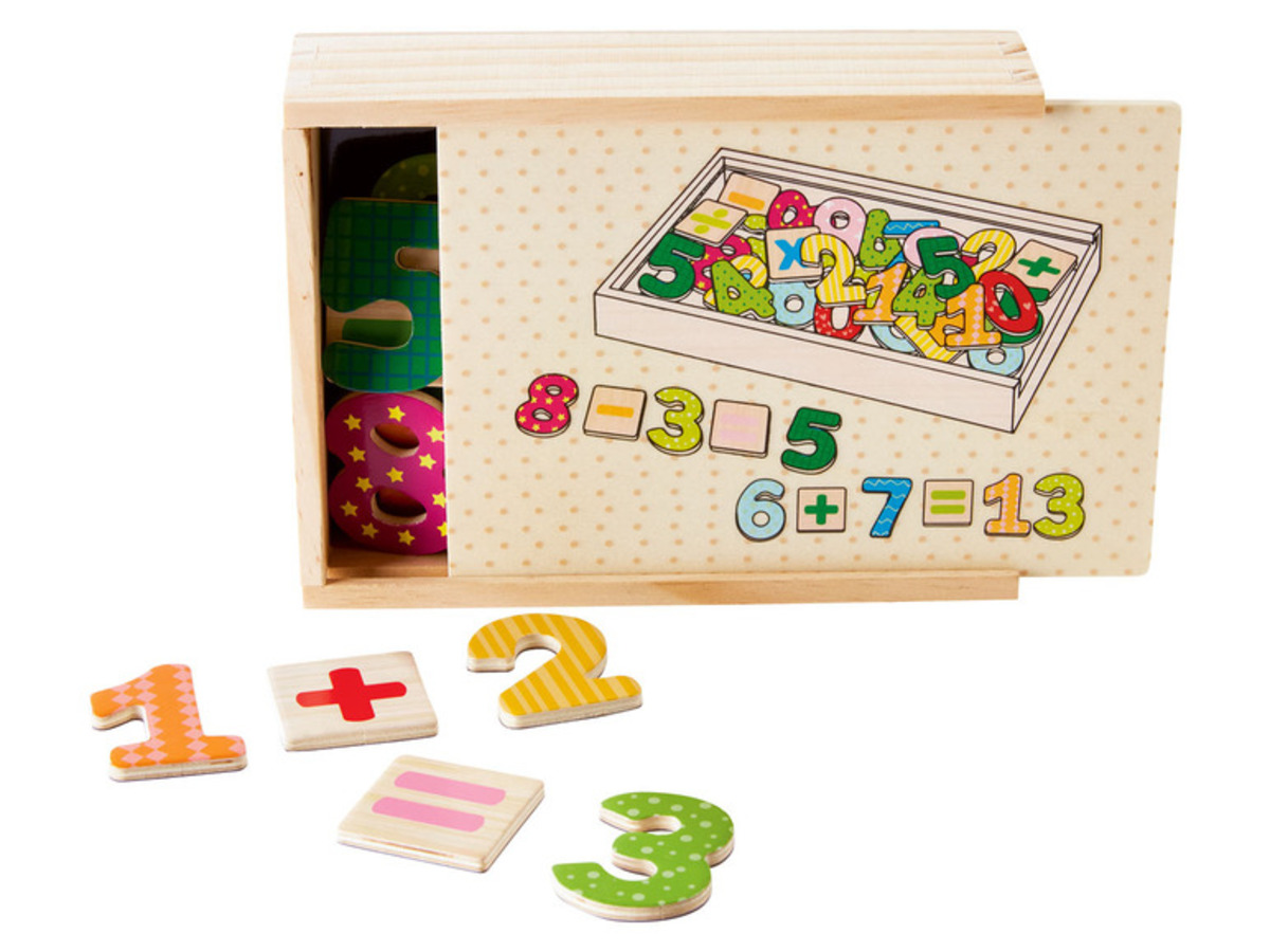 Bild 3 von Playtive Holzmagnete Buchstaben / Zahlen / Formen, aus Echtholz