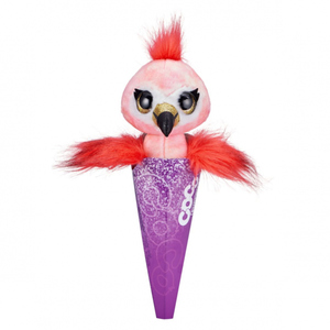 COCO cones - Pl&uuml;sch-Tier in der T&uuml;te - Flamingo Hop