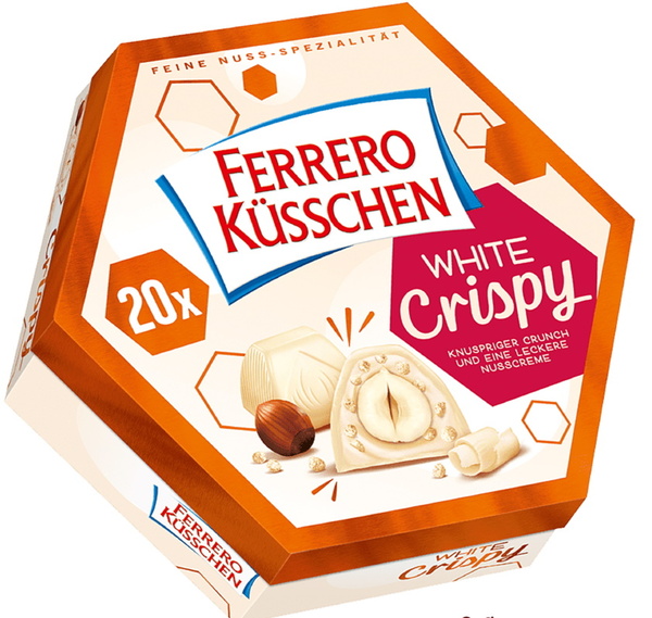 Bild 1 von Ferrero Küsschen White Crispy 20ST 172G