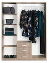 Bild 4 von Kleiderschrank VELLERUP 151x200 eiche