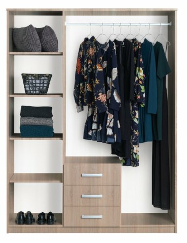 Bild 4 von Kleiderschrank VELLERUP 151x200 eiche