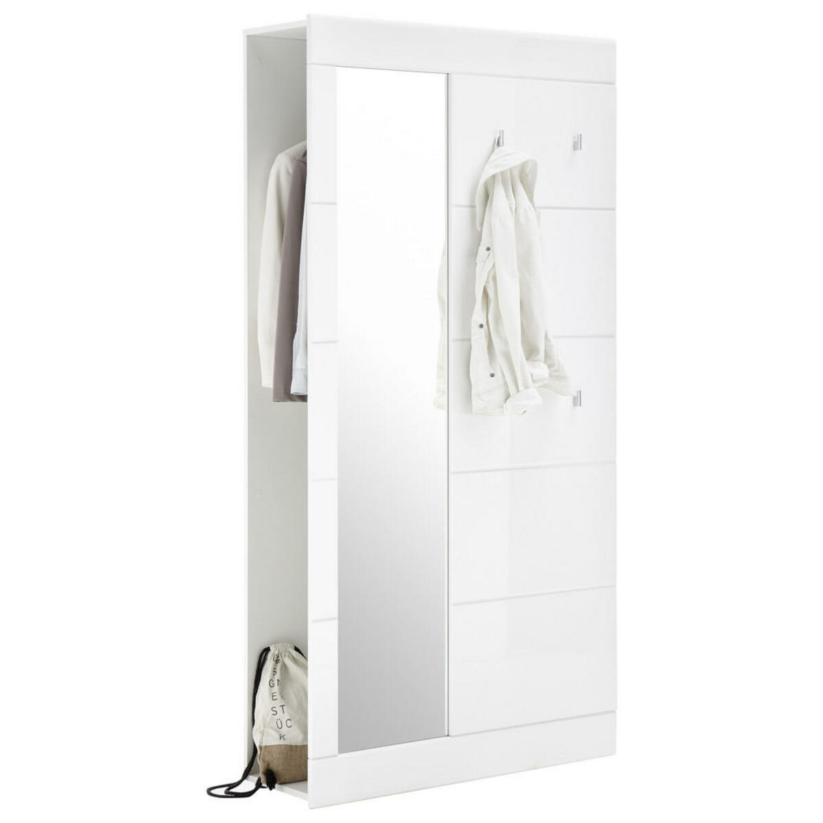 Bild 1 von Xora GARDEROBE Weiß hochglanz