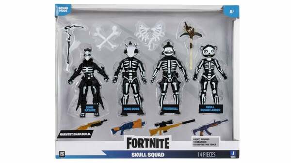Bild 1 von Fortnite - 4 Figuren Pack Skull Squad