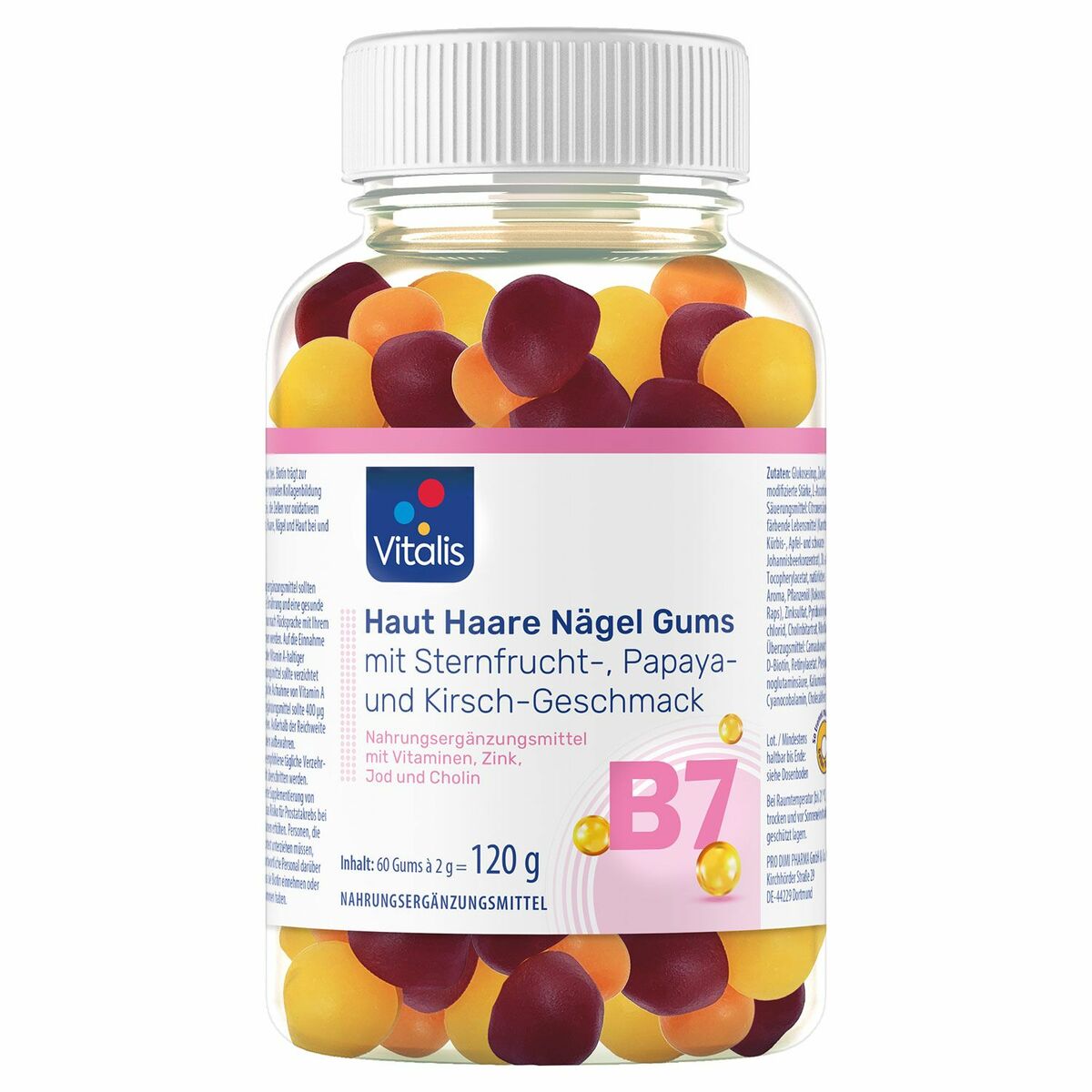 Bild 1 von VITALIS®  Vitamin-Gums 120 g