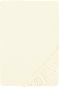 Biberna Spannbettlaken »Samy«, (1 St.), hochwertiges Jersey-Elasthan für Topper geeignet
