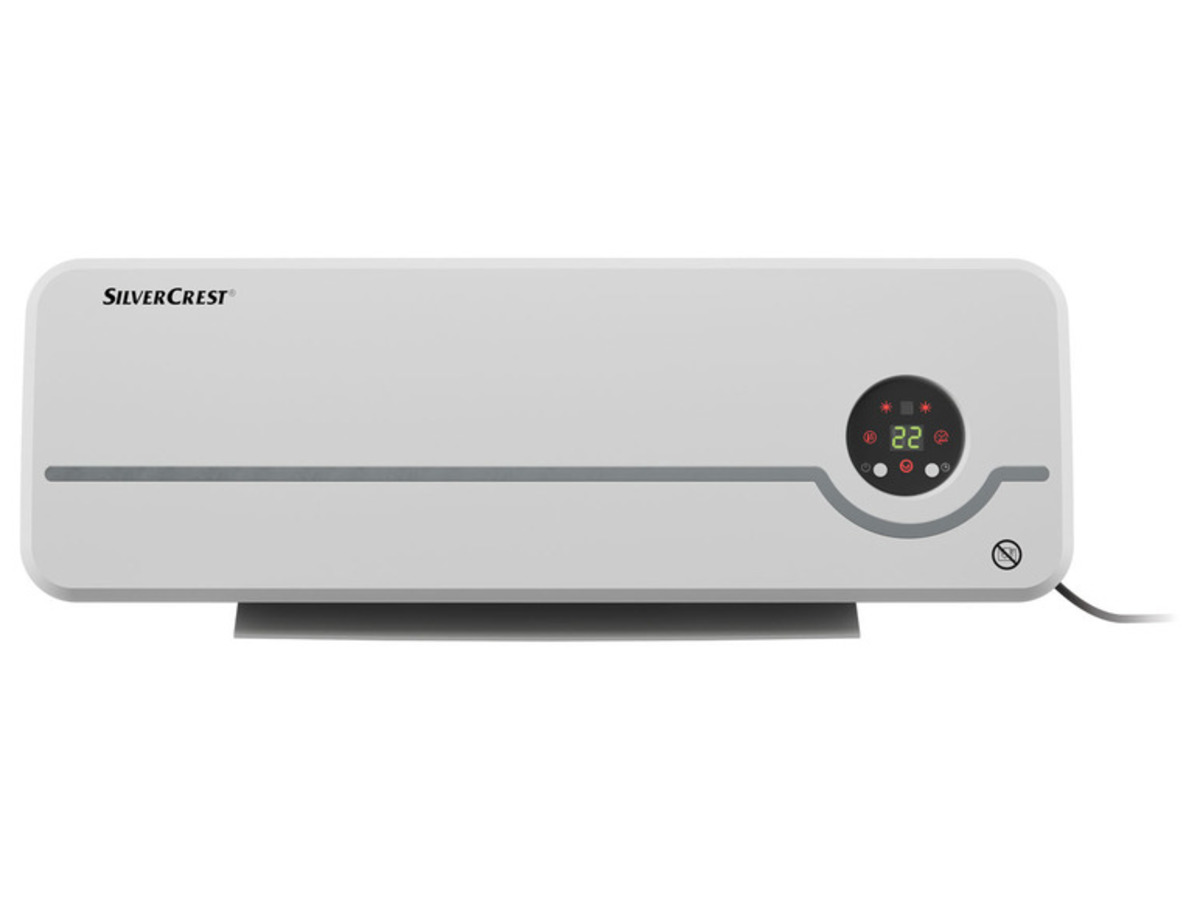 Bild 1 von SILVERCREST Keramik Wandheizlüfter Bad »SKWH 2000 A2«, 2000 W