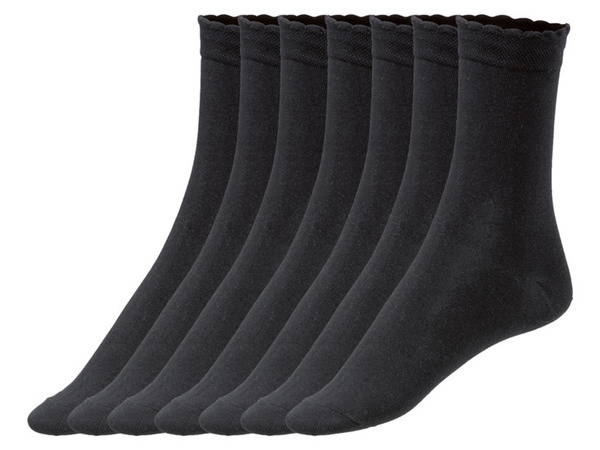 Bild 1 von esmara Damen Socken, 7 Paar, mit Pikeebund