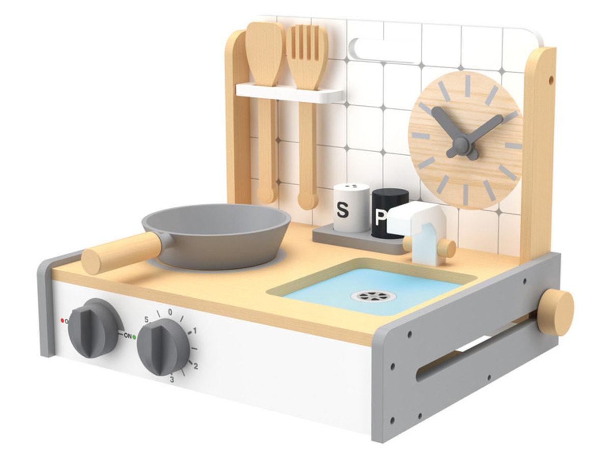 Playtive Holz Tabeltop Küche / Werkbank, faltbar von Lidl ansehen!