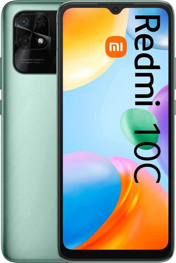 Bild 1 von Redmi 10C (4GB+128GB) Smartphone mint green