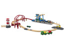 Bild 1 von Playtive Containerhafen Eisenbahn-Set, aus Echtholz