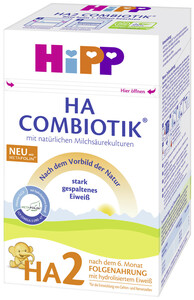 Hipp HA 2 Combiotik nach dem 6. Monat 600G