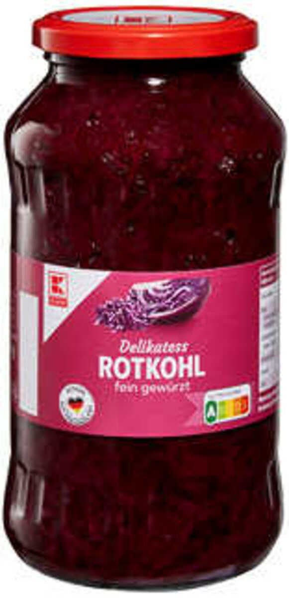 Bild 1 von K-CLASSIC Delikatess-Rotkohl