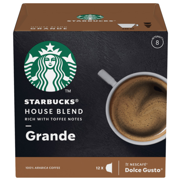 Bild 1 von Starbucks House Blend Grande by Nescafé Dolce Gusto 102g, 12 Kapseln
