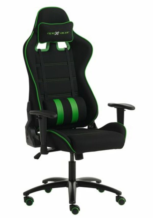 Bild 1 von Gaming-Stuhl LAMDRUP schwarz/grün