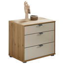 Bild 1 von Dieter Knoll NACHTSCHRANK Champagner Eiche Bianco