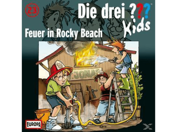 Bild 1 von Die drei ??? Kids 23: Feuer in Rocky Beach - (CD)