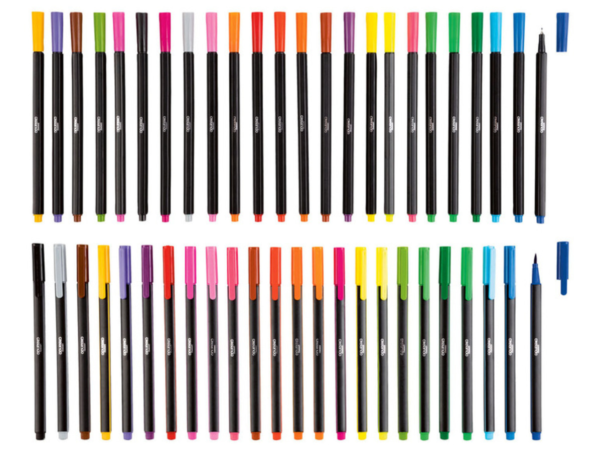 Bild 1 von crelando Fineliner / Brushliner, 24 Stück