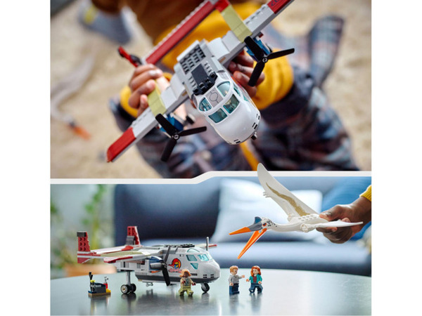Bild 1 von LEGO® Jurassic World™ 76947 »Quetzalcoatlus: Flugzeug-Überfall«