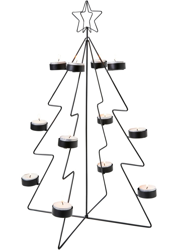Bild 1 von Teelichthalter im Tannenbaum-Design
