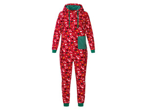 esmara Damen Jumpsuit mit weihnachtlichen Motiven