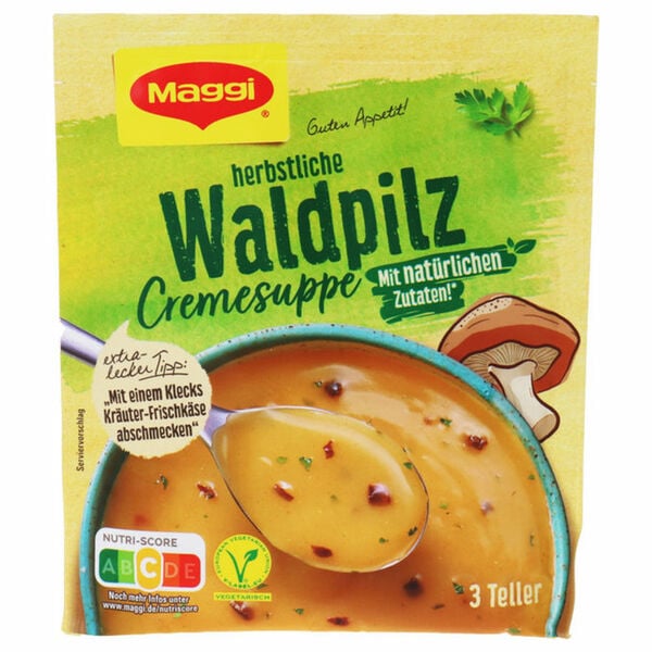 Bild 1 von Maggi 2 x Waldpilz Suppe